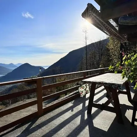 Semesterbostad La Ca Dal Rino - Panoramica Ecosostenibile Ornavasso